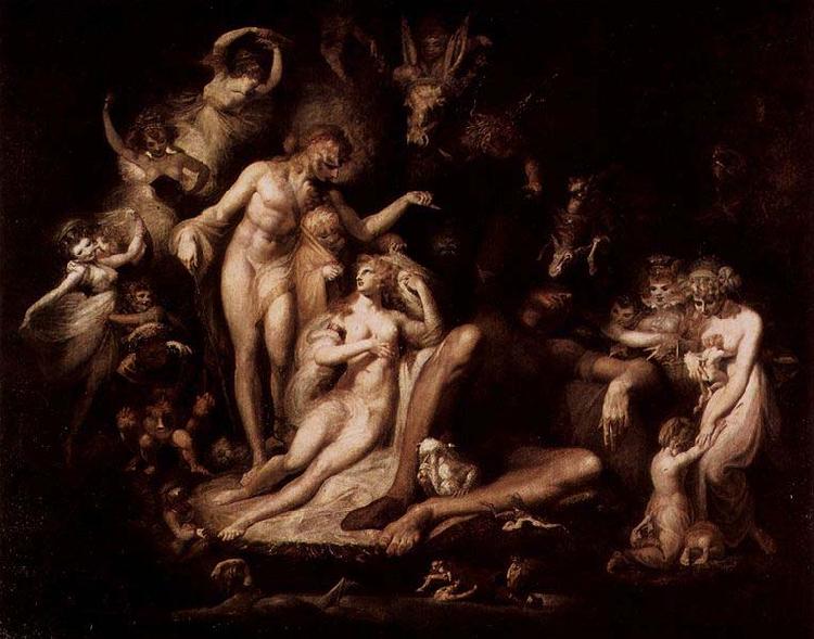 Johann Heinrich Fuseli The Awakening of the Fairy Queen Titania